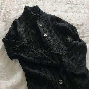 LL Bean oversized sweater.